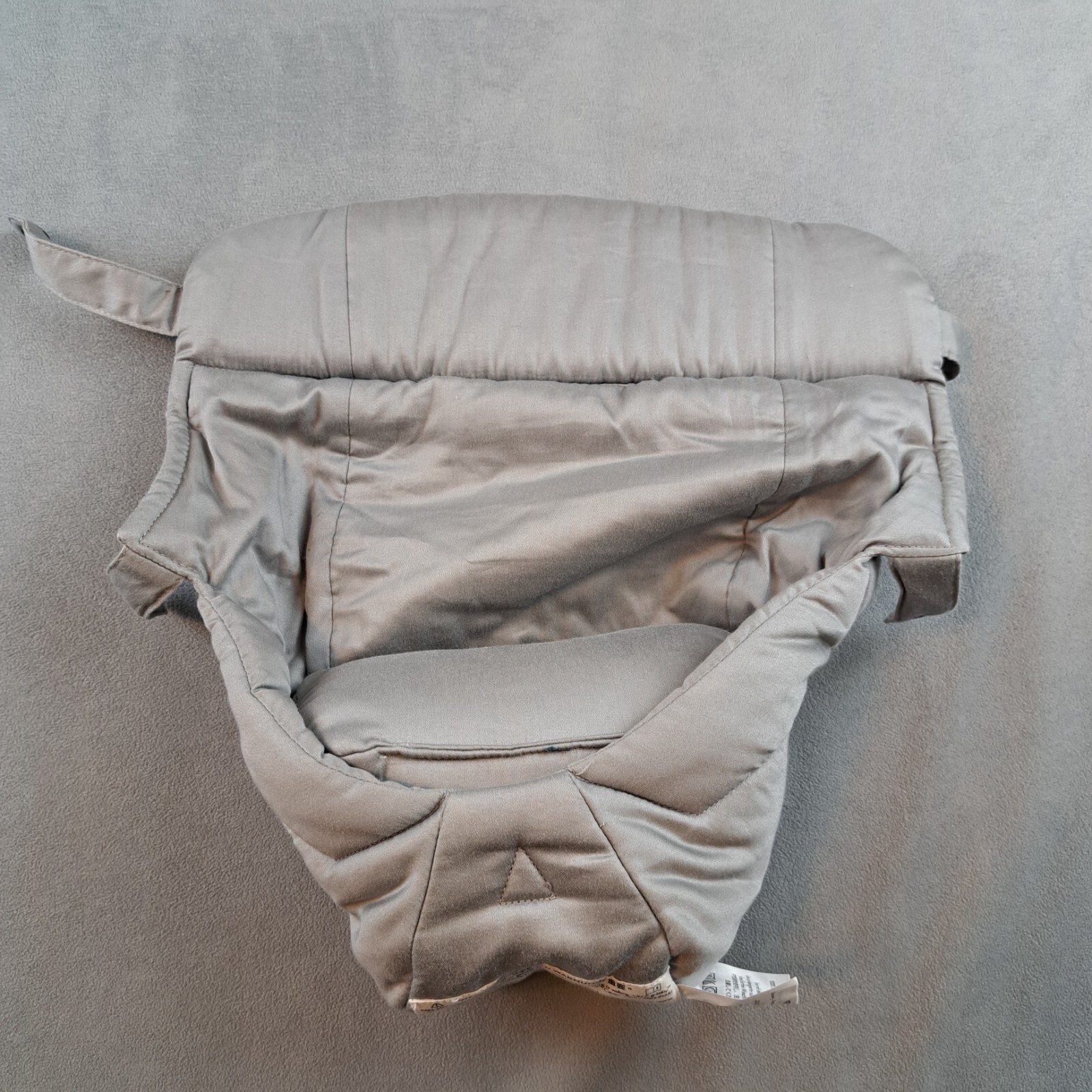 Ergo Baby Carrier Easy Snug Infant Insert With Pillow Gray-image