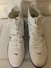 Nike Alpha Huarache Mens Sz 15 NXT MCS Baseball Cleats White Black DJ6519-101