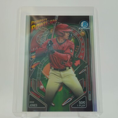 2024 Bowman Chrome Prospect Power-Up PP-4 Druw Jones Diamondbacks Baseball Card