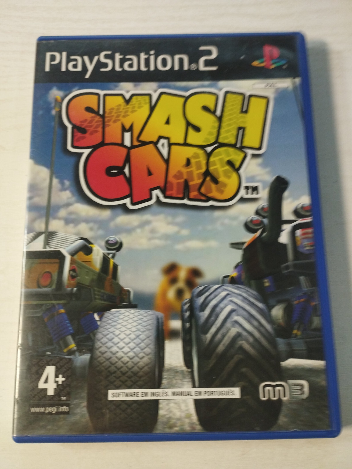 Smash Cars M3 Manuel Portugais - Playstation 2 Juego Ps2 Édition Anglaise
