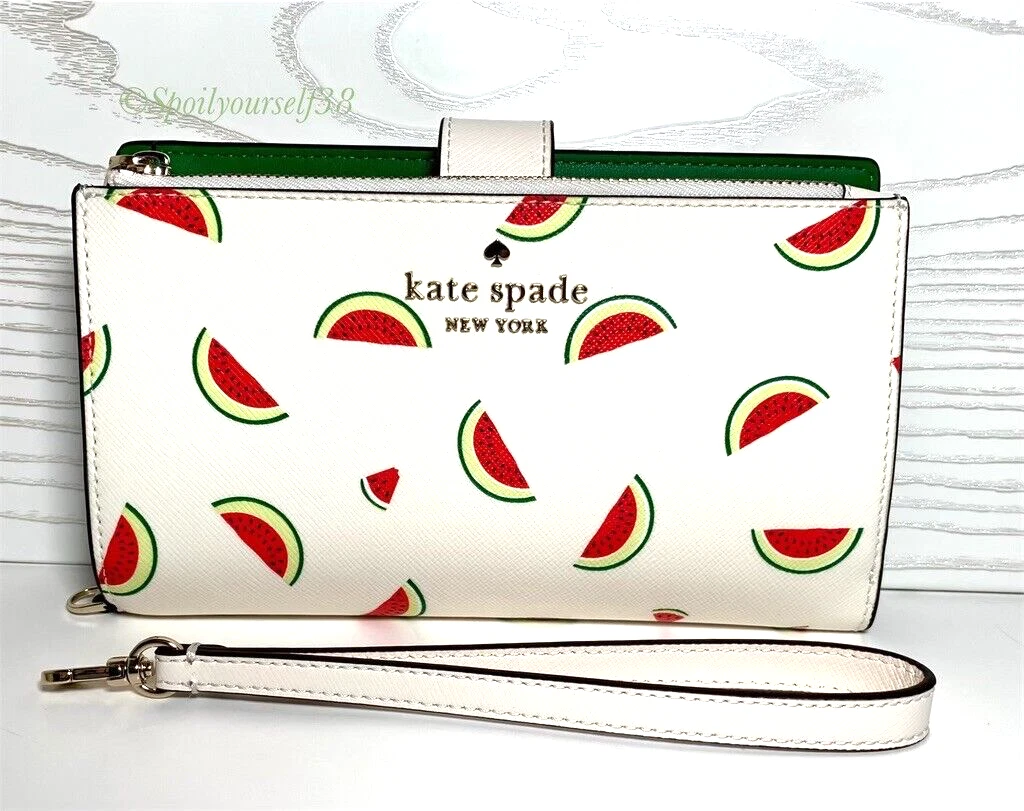 Kate Spade New York Cream & Red Watermelon Party Small Staci