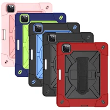 For Apple iPad Pro 11" 2020/2022 Rotatable Stand Shoulder Strap Shockproof Case