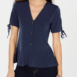 michael kors peplum top