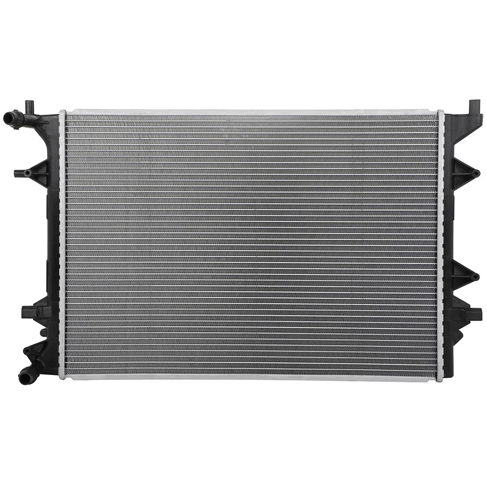 Assembly Aluminum Radiator & AC Condenser For 2016 Volkswagen Jetta 1.4L L4 - Image 2 of 4