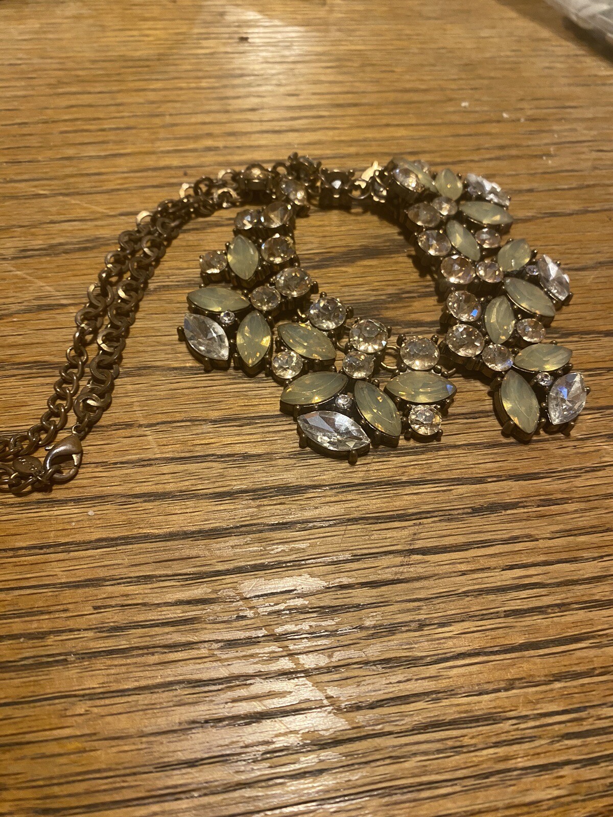 Aldo Statement  Necklace ~ Rhinestone - image 5