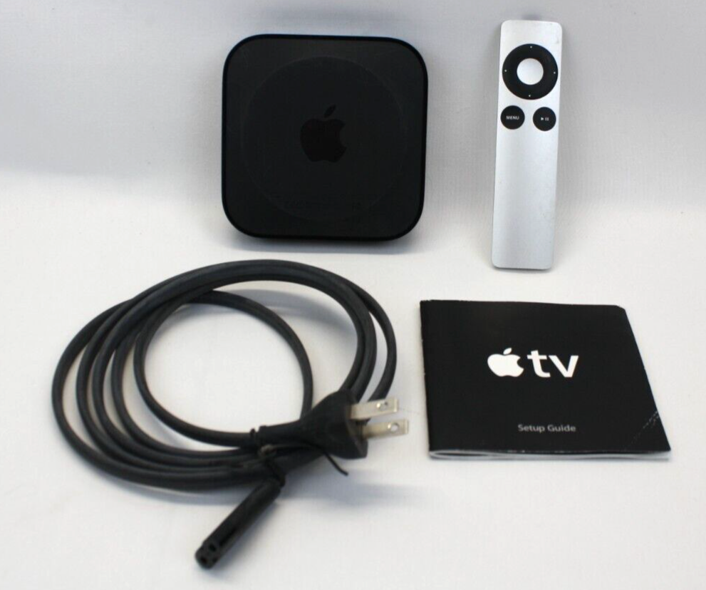 Apple TV HD Media Streamer - Model A1469 - w/ Remote & Power Cord
