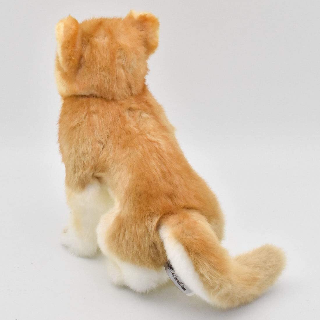 Hansa Shiba Inu Puppy Dog Plush Doll Realistic Fluffy Brown