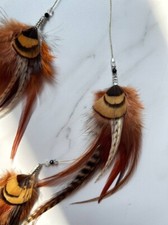 Boho Hair Extensions, Boho Hair Accessories, Feather Hair Clips, Feather Accesso