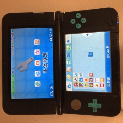 Nintendo 3DS LL XL Turquoise Black Used Tested #J259 | eBay Nintendo 3DS LL XL Turquoise Black Used Tested #J259 | eBay