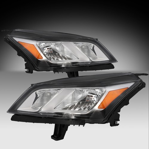 AmeriLite - Driver and Passenger Replacement Halogen Headlights and