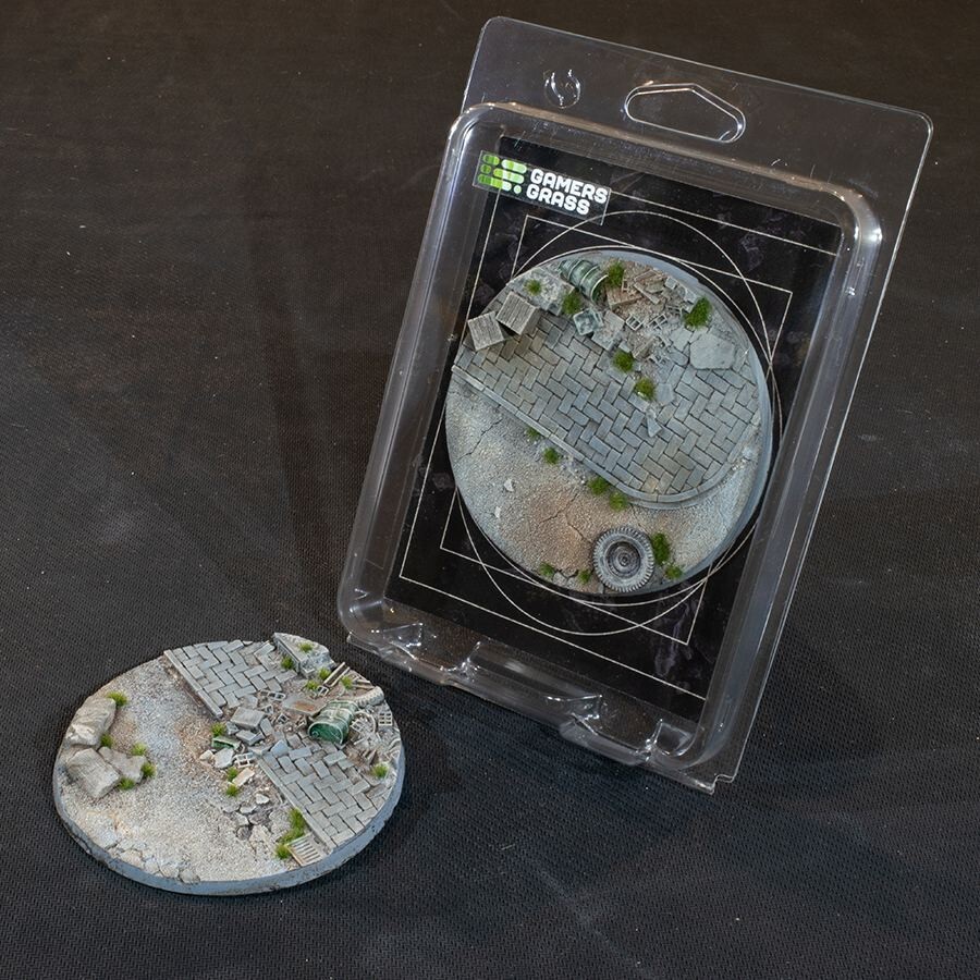 Urban Warfare Battle Ready Base - 100mm Round - Brand New - Gamers Grass