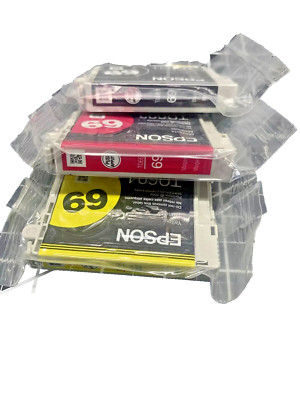 New Epson 69 Black/yellow/red  3PK Ink cartridrgesCX SerCX5000 CX6000 CX9475FAX