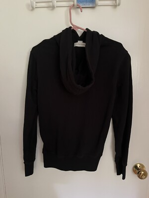 Alexander Mcqueen Graffiti Hoodie Sweatshirt Black White