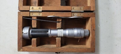 Mitutoyo 1.2-1.4'' Holtest Inside Bore Micrometer 3-Point Tri Mic 368-808