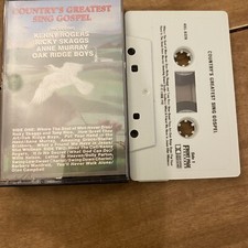 Country  s Greatest Sing Gospel Cassette Tape