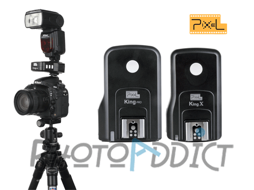 DESTOCKAGE - 50 % ! PIXEL KING PRO Emetteur/Recepteur Canon - Trigger flash DESTOCKAGE - 50 % ! PIXEL KING PRO Emetteur/Recepteur Canon - Trigger flash