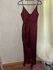 Pretty Little Thing Red Maxi Dress 12