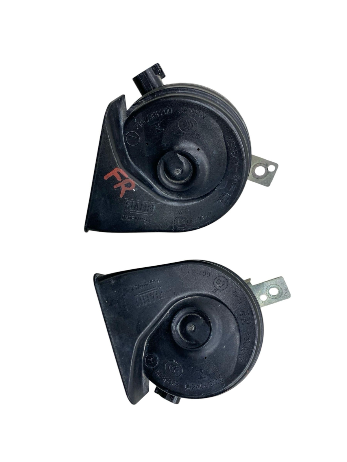 2017-2022 MASERATI LEVANTE LOW & HIGH NOTE TONE SIGNAL HORN SET OEM