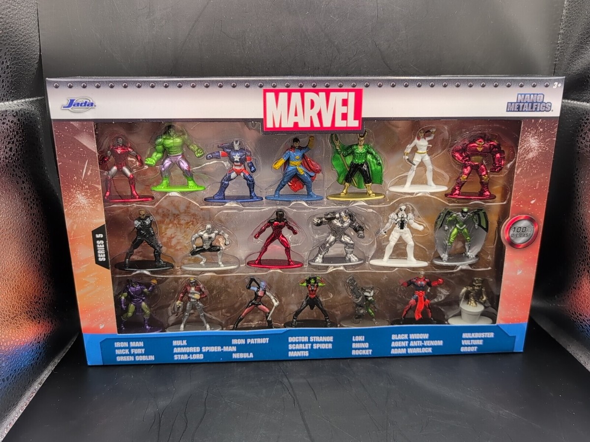 Jada Nano Metalfigs Marvel 20 Pack Series 5 1.65