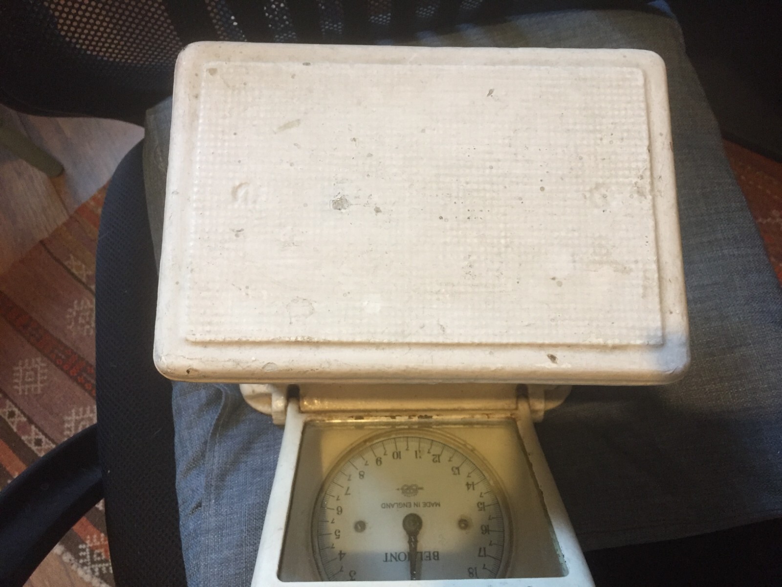vintage BELMONT bathroom scales, 1940, GC eBay