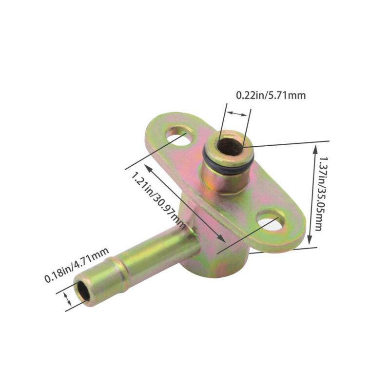 Fuel Rail Adapter Fitting Fuel Pressure Regulator Adapter for Nissan