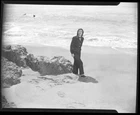 Trader Tom of China Seas 1953 serial Aline Towne Original 4x5 Negative & Photo