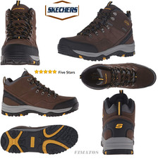 skechers men's relment pelmo chukka waterproof boot