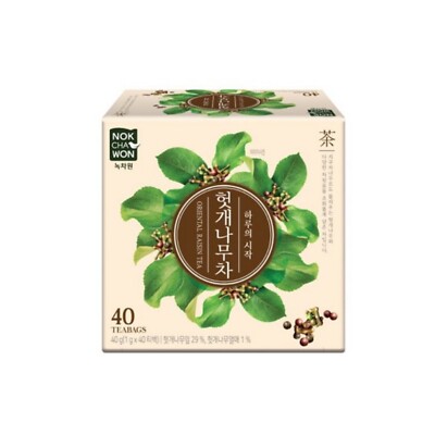 Korean Oriental Raisin Tree Tea 40 Tea bag Nokchawon Free Shipping