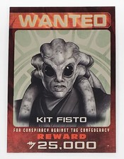 2015 Topps Star Wars Chrome Perspectives Jedi Hunt #6 Kit Fisto