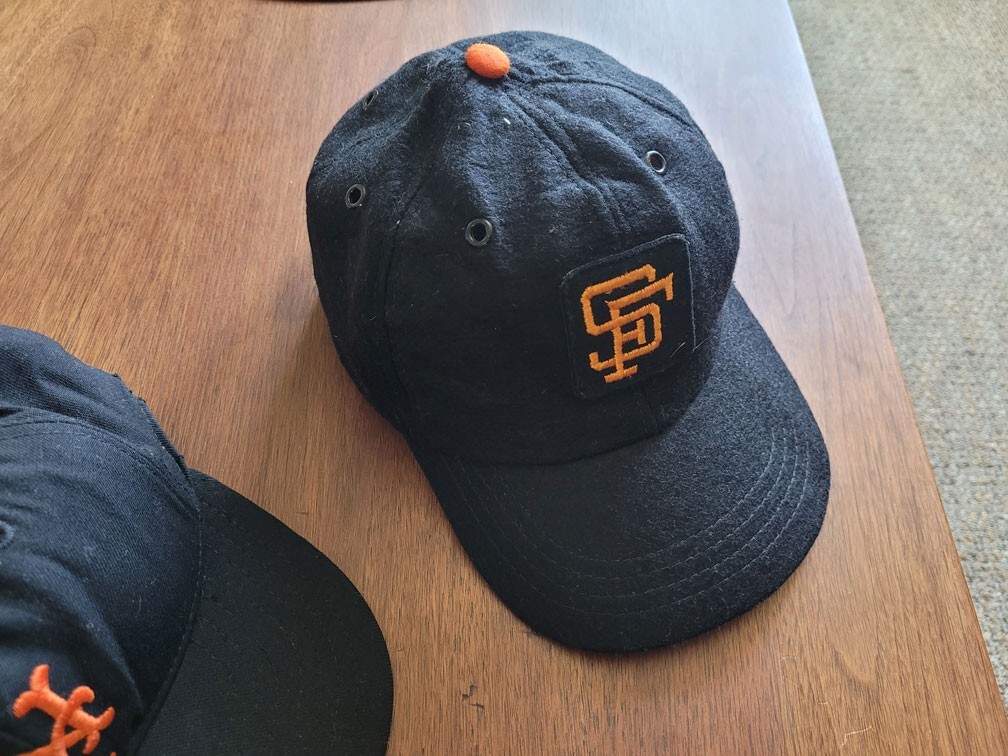 Seldom Found Vintage 1950's SF Giants Wool Baseball Cap. Willie
