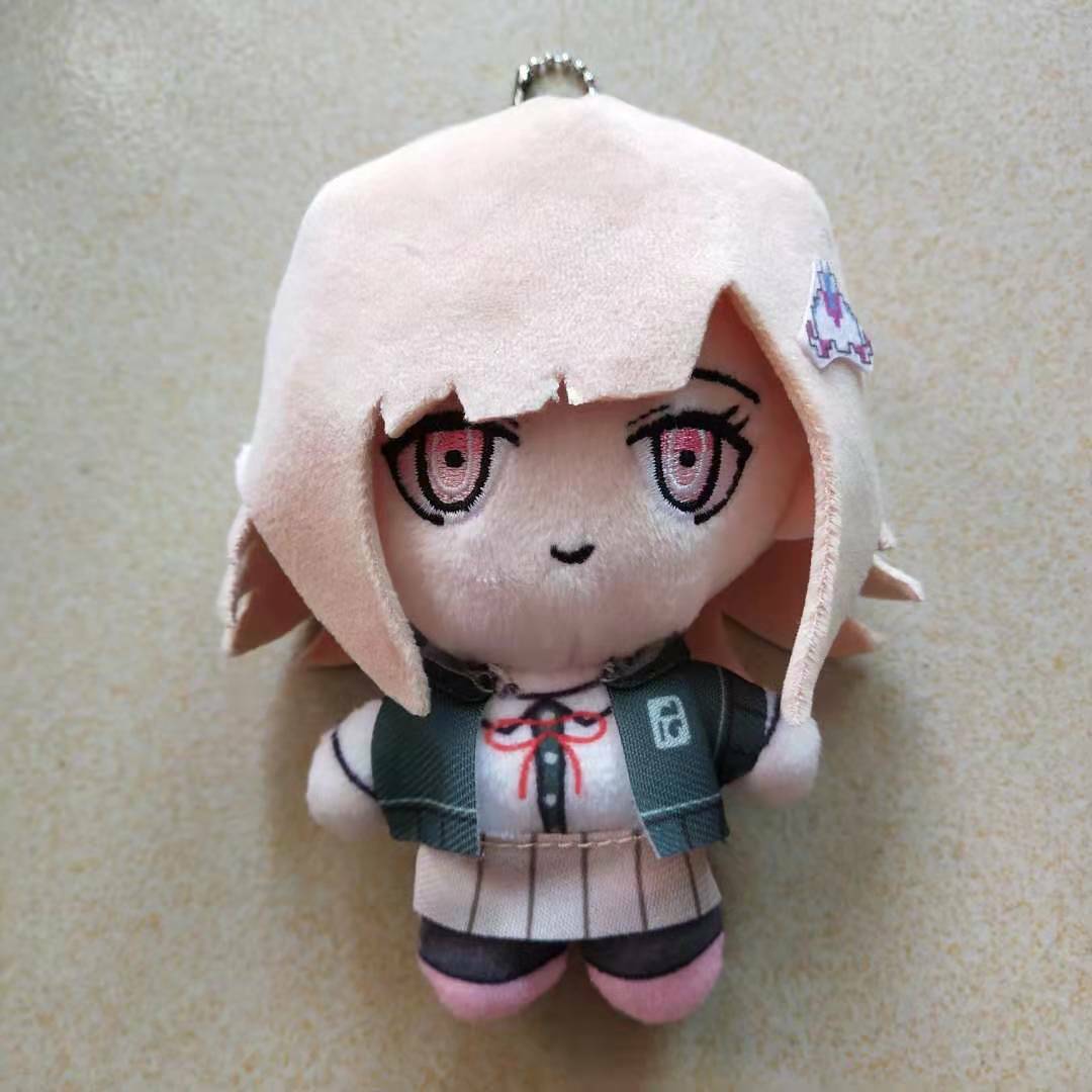 15cm Danganronpa Nanami ChiaKi Plush Doll Keychain Pendant Stuffed Toy Gift