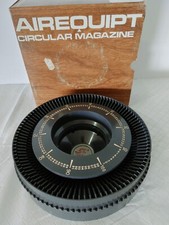 Vintage Airequipt 35mm Slide Circular Magazine Carousel Lot of 5 23044
