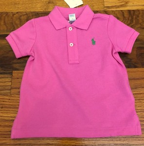 baby boy pink ralph lauren shirt