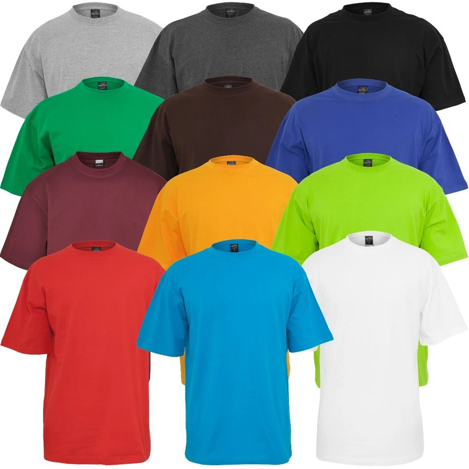 Urban Classics T-Shirt Long Pour Hommes Oversize Tailles S-6XL Basique - Photo 1/2