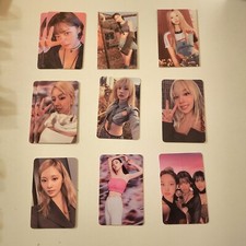 TWICE Ready To Be Album and Digipack Photocards