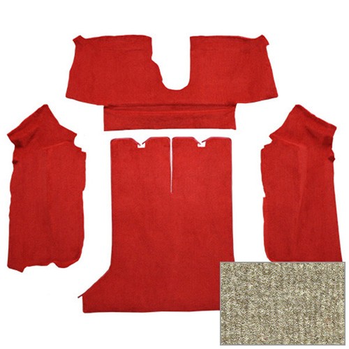 1984-89 Chevrolet Corvette Coupe Rear Cut-pile Carpet! - Bild 62 von 109