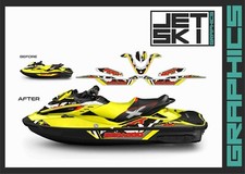 SEADOO RXT RXTX IS AS RS 255 260 300 graphics kit decals set for 2009-2017  