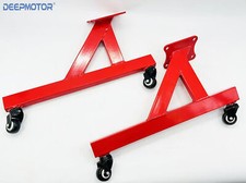 Deepmotor Engine Storage Stand W Casters For Chevy Ls1 Ls2 Ls3 Ls6 Red