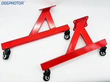Deepmotor Engine Storage Stand w/ Casters for Chevy LS1 LS2 LS3 LS6 Red