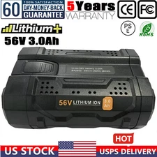 NEW For EGO Power+ 56V / 3.0Ah Lithium-ion Battery BA5600T BA2800T BA2240 US