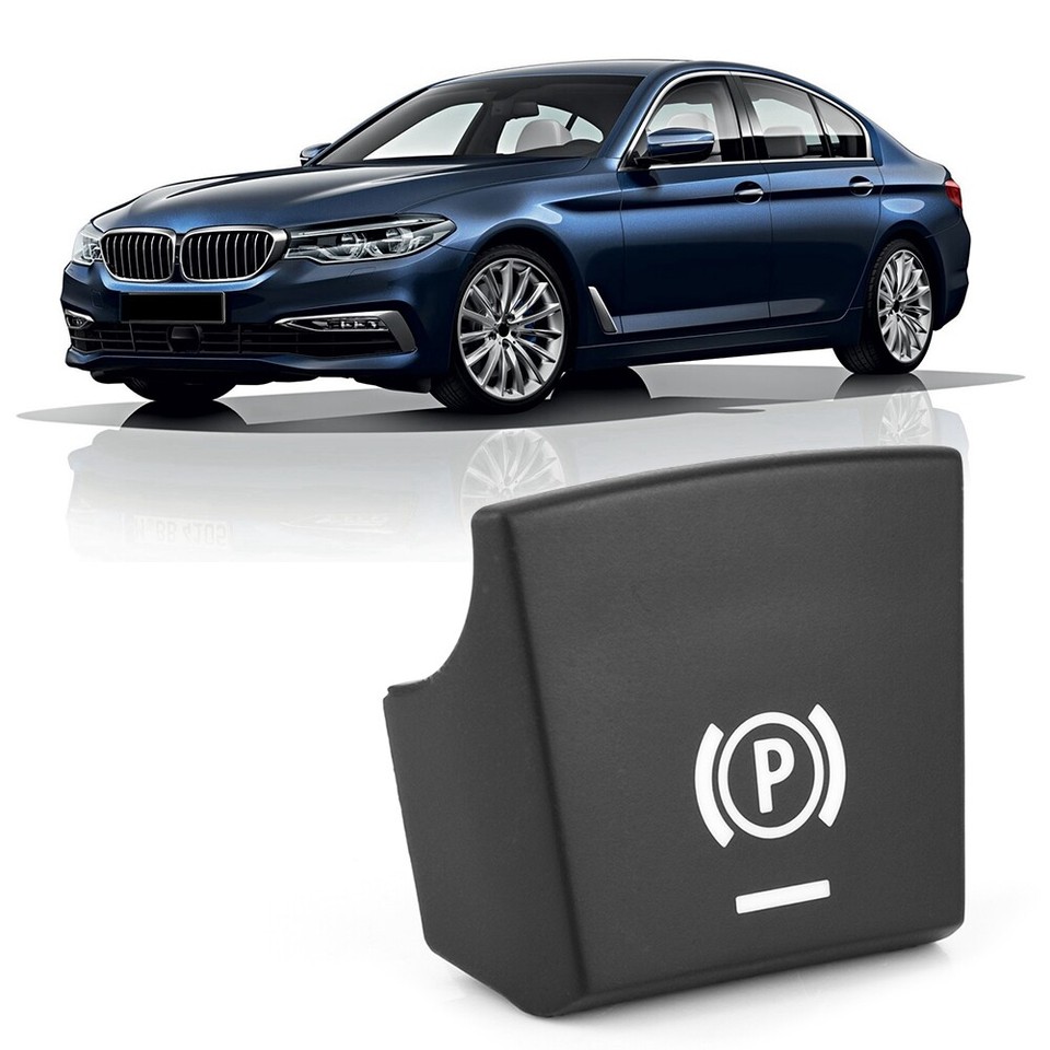 Car Handbrake Parking Brake Switch Button Sticker Cover for 0914 5 / 6