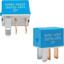 4 Pins AC Relay, Compatible with Vehicles, Relay 90987-02027 90080-87026 90987-0