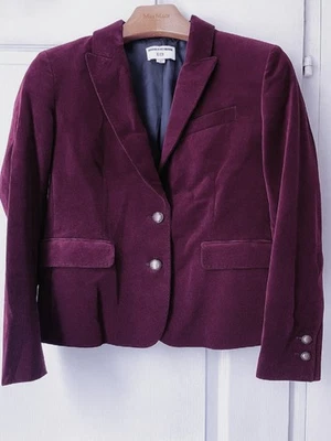 INES DE LA FRESSANGE & UNIQLO modèle commun veste de costume rouge bordeaux S - Photo 1/2