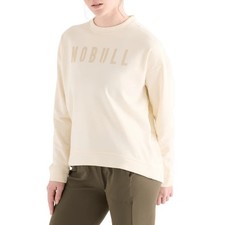 NOBULL Women's Cream Sweatshirt Large