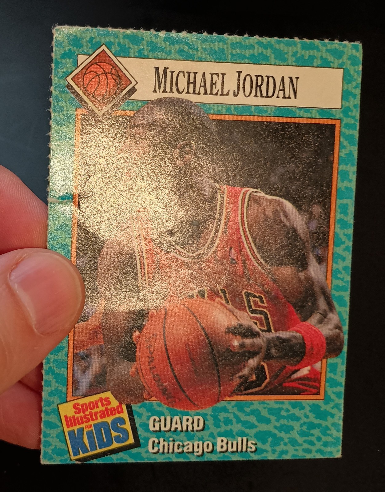 1989 Sports Illustrated for Kids Series 1 - Michael Jordan #16 Lowgrade