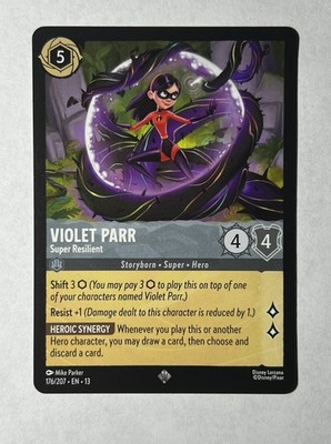 Violet Parr - Super Resilient 176/207 Attack of the Vine! Regular