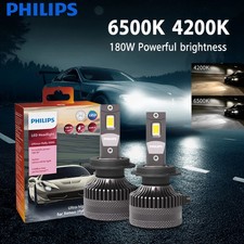 LED 15000lm H4 H7 H8 H11 H1 Car Headlight 6500K White Max Power 180W 12V 4200K