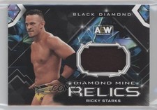 2024 Upper Deck Black Diamond AEW Diamond Mine Relics Ricky Starks #DM-RK 1n14