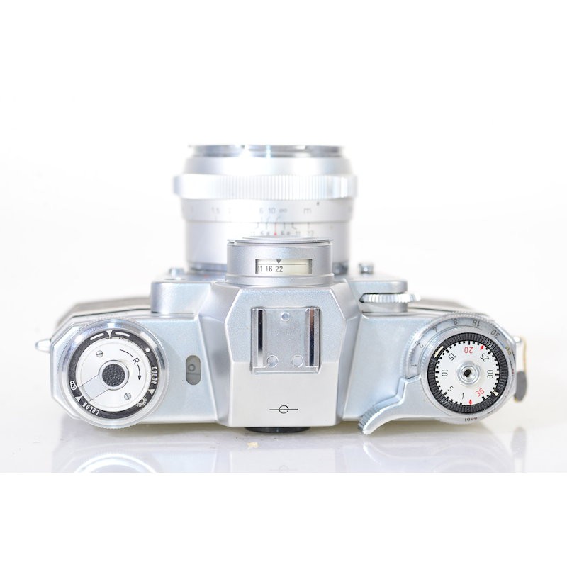 Zeiss-Ikon Contarex Bullseye Slot Camera + Planar 2.0/50 Lens | eBay