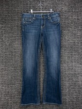 Kut from the Kloth Jeans Women 6 Actual 31x30 Blue Natalie Bootcut Stretch Denim